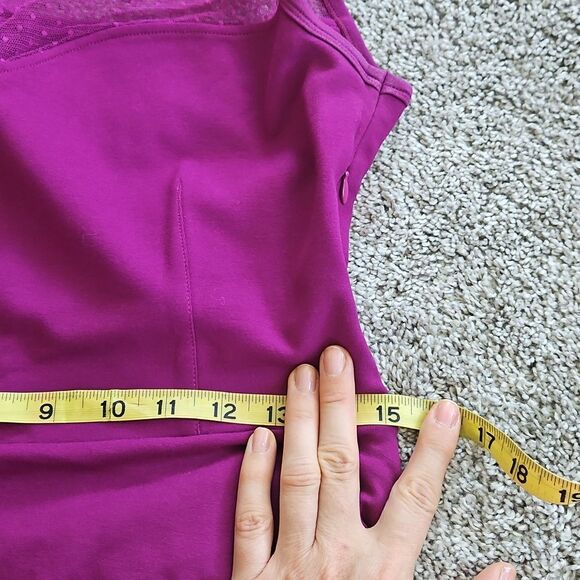 Nwt Red Valentino  Magenta Sleeveless Dress L - Picture 8 of 11